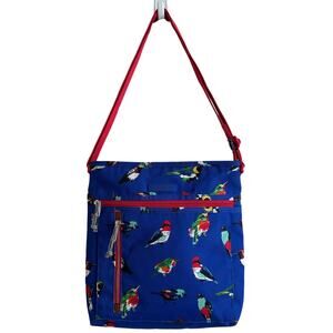 Vera Bradley Mini Tody Birds Lighten Up Travel Ready Crossbody Shoulder Bag
